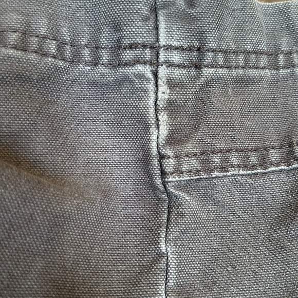 Red Head Streetwear Cargo Pants Duck Canvas Men’s Size 33 Double Knee Dark Gray - Picture 8 of 10